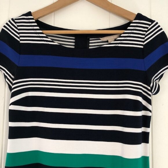 Banana Republic Womens Striped Dress Size 2P - Picture 4 of 8